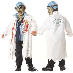  Zombie Lab Tech Child Costume Medium: Toys & Games
