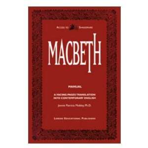  Lorenz Corporation 90 1048LE Macbeth Manual  Grade 7 12 