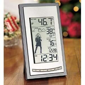   Girl Forecaster Weather Station with Outfit Changing Icon: Electronics
