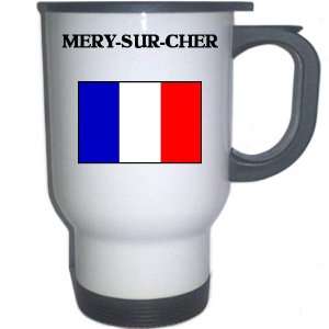  France   MERY SUR CHER White Stainless Steel Mug 
