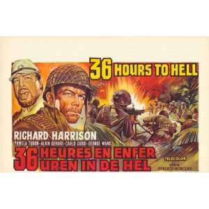 Thirty Six Hours to Hell Movie Poster (27 x 40 Inches   69cm x 102cm 