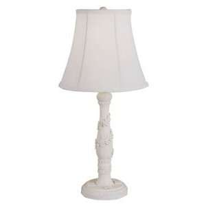  Trans Globe KDL 638 IV Lamps Ivory Table Lamp White: Home 