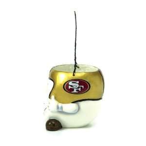   49ers Halloween Ghost Trick or Treat Candy Bucket: Kitchen & Dining