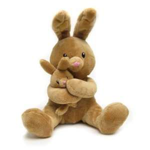  Mommy and Baby Brown Bunny 8 by Russ Berrie: Toys & Games