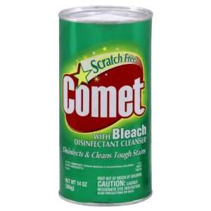 Comet Disinfectant Cleanser with Bleach, 14 (Pack of 24):  