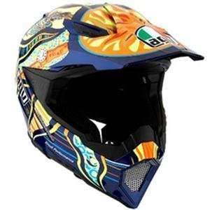   Replica VR 5 Continents Helmet   2X Large/Contest Blue Automotive