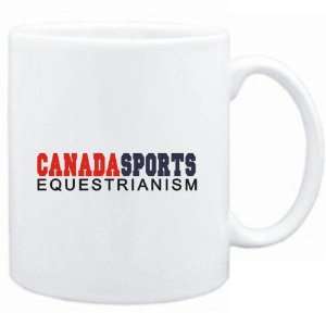    Mug White  Canada Sports Equestrianism  Sports