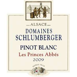   Schlumberger Princes Abbes Pinot Blanc 2009: Grocery & Gourmet Food