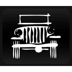  Jeep Wrangler Sport White Sticker Decal: Automotive