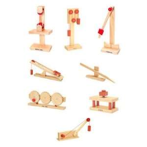 Nasco   Complete Set of Wooden Simple Machines   Demonstration Model 