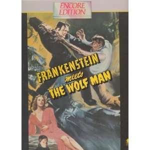  Frankenstein Meets the Wolfman 
