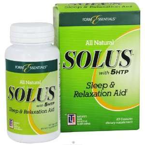 Solus Solus with 5HTP Sleep and Relaxation Aid 60 Capsules