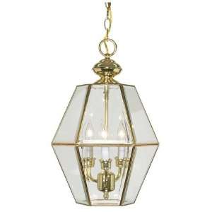  Nuvo 60/511 _ 3 Light Pendant in Polished Brass: Home 