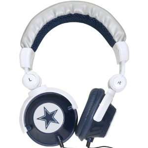 iHip NFL Officially Licensed DJ Style Headphones   Dallas 