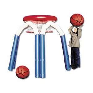  6 Jr Monster Goal w/2 24 Basketballs (SET): Sports 