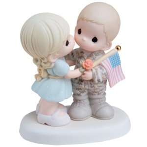    Precious Moments My Soldier, My Hero Figurine: Home & Kitchen