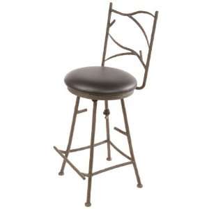 904 072 FAUX RCO Pine Barstool 30 With Standard Faux Rustico Coco 