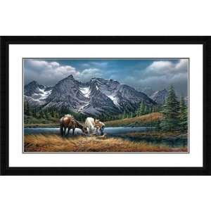   Redlin Framed Art For Purple Mountain Majes.. Ltd Ed: Home & Kitchen