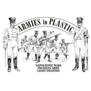   Prussian Army Light Infantry (20) 1 32 Armies in Plastic Toys & Games