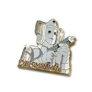  Doctor Who Cyberman Pin Still New in Plastic Bag 