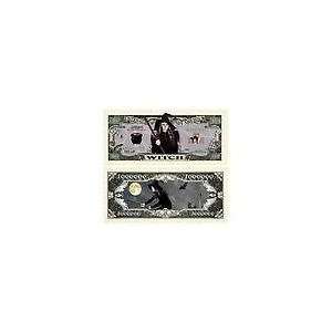  Novelty & Fake Money The Witch Million Dollar Bill (pack 