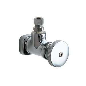  Chicago Faucets 1014 ABCP Angle Stop Fitting: Home 