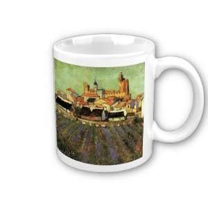  View of Saintes Maries by Vincent Van Gogh Coffee Cup 