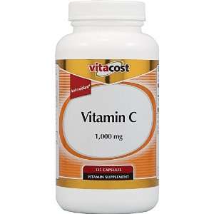 Vitacost Vitamin C    1000 mg   125 Capsules Health 