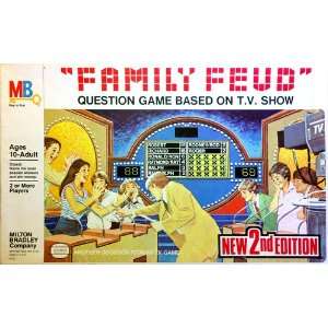  Family Feud 1978 New 2nd Edition By Milton Bradley: Toys 