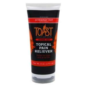   Topical Pain Reliever Screamin Hot 6 oz. Tube: Health & Personal Care
