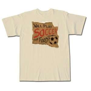  Pure Sport Soccer for Food T Shirt: Sports & Outdoors