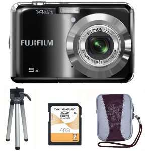  FinePix AX300 with Mini Tripod, Carry Case and 4GB SD Card 