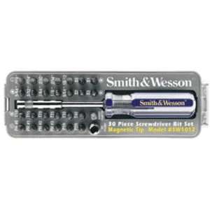  Smith & Wesson Knives 1012 30 Piece Screwdriver Bit Set 
