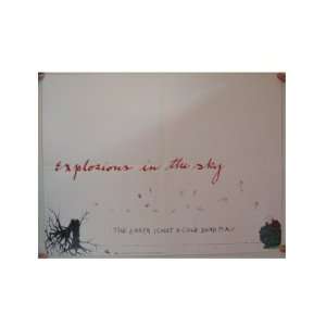  Explosions In The Sky Poster Earth Is Not Cold Dead A 