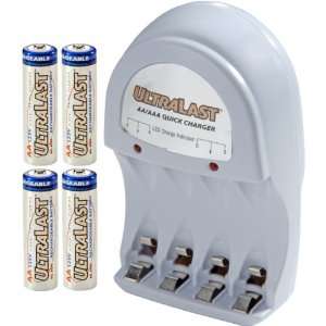   : AGAIN AND AGAIN UL AACH NiMH Quick Charge Starter Kit: Electronics