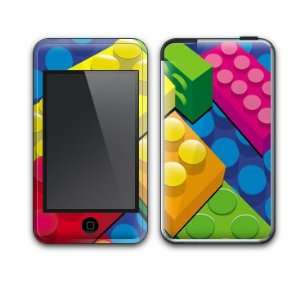  Blocks Design Decal Protective Skin Sticker for Apple iPod 