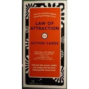  Law of Attraction   Action Cards 