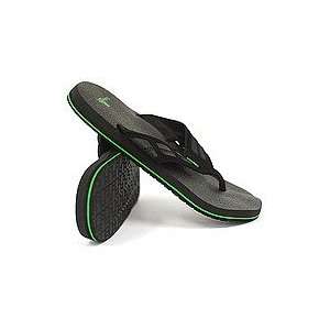  Sanuk Happy Hour (Black/Green) 11   Sandals 2012: Sports 