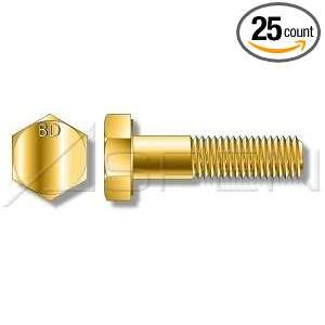   Cap Screws Grade 8 Military Yellow Zinc 5/8 11X6   Ships Free in USA