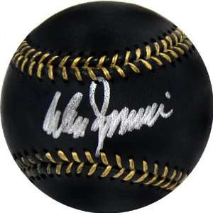  Don Zimmer Autographed Black Leather Baseball Sports 