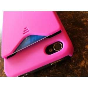  Iphone 4 ID Credit Card Case Holder (Pink): Everything 