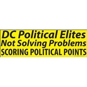  DC Political Elites Not Solving Problems scoring Political 