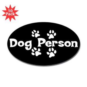  Sticker (Oval) (10 Pack) Dog Person: Everything Else