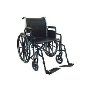  Silver Sport 2 Wheelchair   18 Seat Width, Silver Vein 