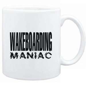    Mug White  MANIAC Wakeboarding  Sports