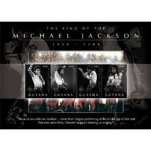   Michael Jackson in Memoriam 1958 2009 Stamps Guy4010: Everything Else