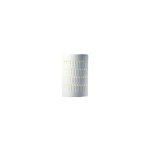 Ambiance Open Top and Bottom Small Cactus Cylinder Wall Sconce Finish 