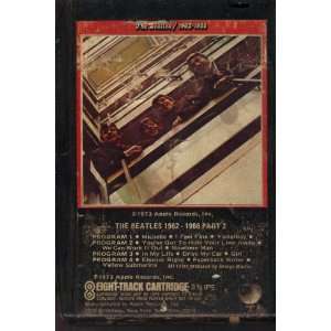  THE BEATLES 1962   1966 Part 2   8 Track Cassette 