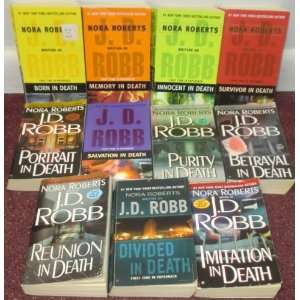  Set of 11 NORA ROBERTS / J. D. ROBB Books (in death series 
