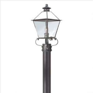  Montgomery Post Lantern with Glass Top: Home Improvement